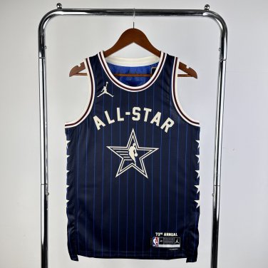 Boston Celtics Basketball #0 Jayson Tatum Navy All Star