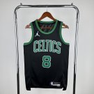 Boston Celtics Basketball #8 Kristaps Porzingis 2024 Swingman