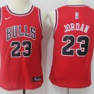 Bulls #23 Michael Jordan Red Swingman Icon Edition