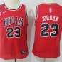 Bulls #23 Michael Jordan Red Swingman Icon Edition