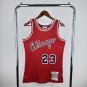 Chicago Bulls Basketball #23 Michael Jordan Red Swingman Player