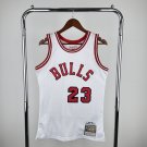 Chicago Bulls Basketball #23 Michael Jordan White Swingman Player