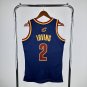 Cleveland Cavaliers Basketball #2 Kyrie Irving Blue  Swingman Player