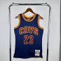 Cleveland Cavaliers Basketball #23 Lebron James Blue  Swingman Player