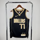 Dallas Mavericks Basketball #11 Luka Dončić Black 2024 Swingman