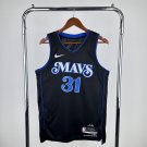 Dallas Mavericks Basketball #31 Klay Thompson  Navy 2024 Swingman