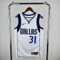 Dallas Mavericks Basketball #31 Klay Thompson White 2024 Swingman