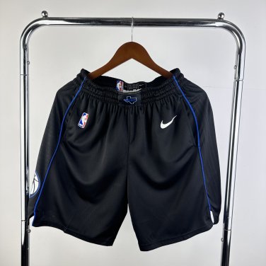 Dallas Mavericks Black Swingman Basketball Shorts