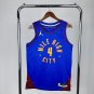 Denver Nugget Basketball #4 Russell Westbrook Blue Swingman Player