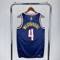 Denver Nugget Basketball #4 Russell Westbrook Navy Swingman Player