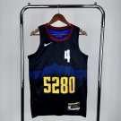 Denver Nugget Basketball #4 Russell Westbrook Swingman Player