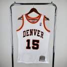Denver Nuggets Basketball #15Carmelo Anthony White Swingman Player