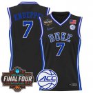 Duke Blue Devils 2025 #7 Kon Knueppel Black Swingman Player