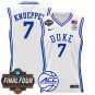 Duke Blue Devils 2025 #7 Kon Knueppel White Swingman Player