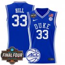 Duke Blue Devils 2025 #33 Grant Hill Royal Swingman Player