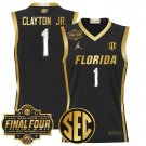 Florida Gators 2025 #1 Walter Clayton Jr. Black Gold Swingman Player