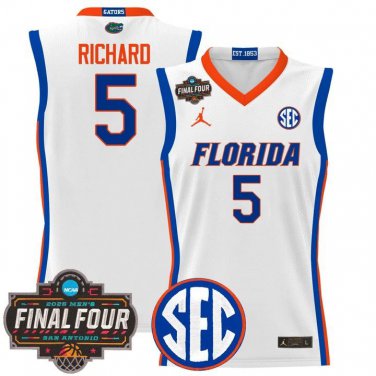 Florida Gators 2025 #5 Will Richard White Swingman Player
