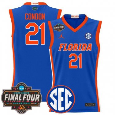 Florida Gators 2025 #21 Alex Condon Royal Swingman Player