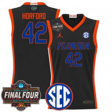 Florida Gators 2025 #42 Al Horford Black Swingman Player