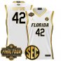 Florida Gators 2025 #42 Al Horford White Gold Swingman Player