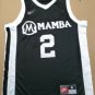 Gianna Bryant Mamba #2 Basketball  White Black S-3XL