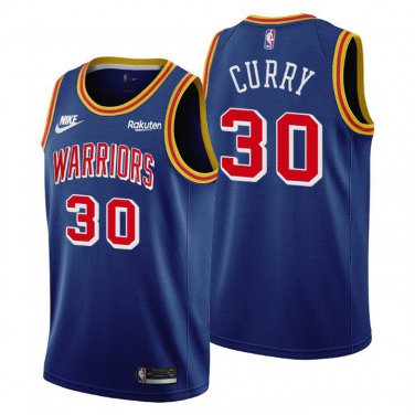 Golden State Warriors #30 Stephen Curry Releases Classic Edition Blue
