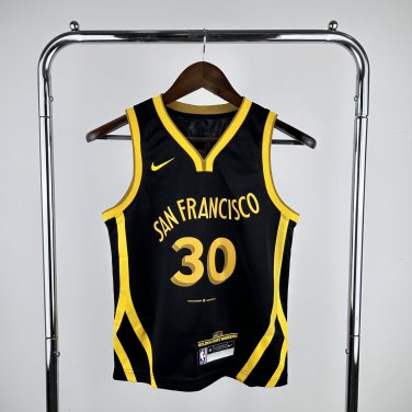 Golden State Warriors Basketball #13 Stephen Curry Black Swingman Player