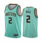 Hornets #2 LaMelo Ball Mint Green Swingman City Edition