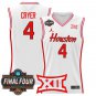 Houston Cougars 2025 #4  L.J. Cryer White Swingman Player