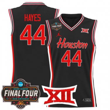 Houston Cougars 2025 #44 Elvin Hayes Black Swingman Player