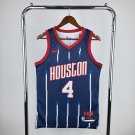 Houston Rockets Basketball #4 Jalen Green Navy Swingman Player