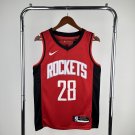 Houston Rockets Basketball #28 Alperen Sengun Red Swingman Player
