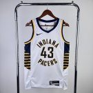 Indiana Pacers Basketball #43 Pascal Siakam White Swingman Player