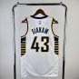 Indiana Pacers Basketball #43 Pascal Siakam White Swingman Player