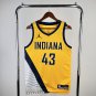 Indiana Pacers Basketball #43 Pascal Siakam Yellow Swingman Player