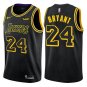 Lakers #24 Kobe Bryant Black Swingman City Edition