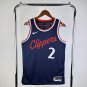 Los Angeles Clippers Basketball #2 Kawhi Leonard Navy Swingman Player