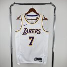 Los Angeles Lakers Basketball #7 Carmelo Anthony 2024 Swingman White