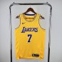 Los Angeles Lakers Basketball #7 Carmelo Anthony 2024 Swingman Yellow