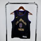 Los Angeles Lakers Basketball #8 Kobe Bryant Black Swingman Player