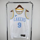 Los Angeles Lakers Basketball #9 James Jr. 2024 Swingman White