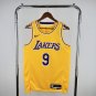 Los Angeles Lakers Basketball #9 James Jr. 2024 Swingman Yellow