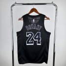 Los Angeles Lakers Basketball #24 Kobe Bryant Black Swingman Player