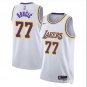 Los Angeles Lakers Basketball #77 Luka Dončić White Swingman Player