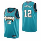 Memphis Grizzlies #12 Ja Morant Retro Hardwood Classics Stitched