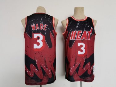 Miami Heat #3 Dwyane Wade Throwback basketball