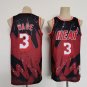 Miami Heat #3 Dwyane Wade Throwback basketball