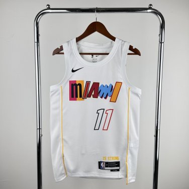 Miami Heat Basketball #11 Jaime Jaquez Jr. White Swingman Player