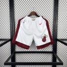 Miami Heat White Swingman Basketball Shorts