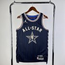 Milwaukee Bucks Basketball #34 Giannis Antetokounmpo Navy All Star